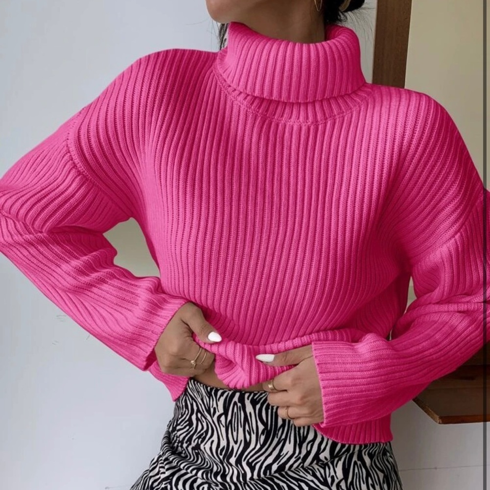 Ribbed Turtleneck